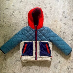 Mini Boden Borg Quilted Jacket (4-5Y)